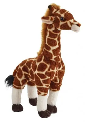 Immagine prodotto di giraffa junior di peluche 30 cm marrone