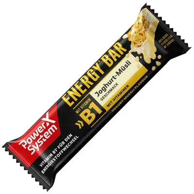 Produktbild von Power System Energy Bar Joghurt-Müsli 13% Proteinriegel 1 x 35 g