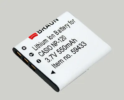 Obrázok produktu pre Batéria CASIO NP-120 (BDP-CNP120, 550 mAh)