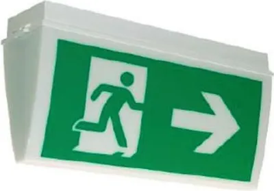 Immagine prodotto di Segnale di fuga a LED con pittogramma, 3/8h - Luce di emergenza 79030004