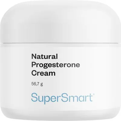 Image de SuperSmart Natural Progesterone Cream Dietary Supplement - 56,7 g