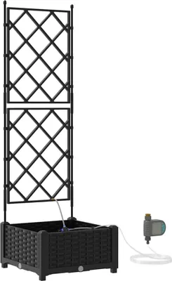 Immagine prodotto di Vaso da giardino Nero 40 x 40 x 126 cm Plastica