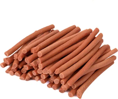 Obrázek produktu pro Pamlsky pro psy - Mersjo kachní kabanosy, doplněk zdravé výživy, pamlsek, přírodní měkké pamlsky ideální pro malá a velká zvířata 500g