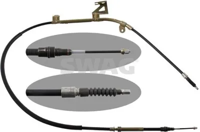 Produktbild von SWAG Handbremsseil Seilzug Feststellbremse für VW GOLF VI (5K1) Hinten Rechts 30 93 2463