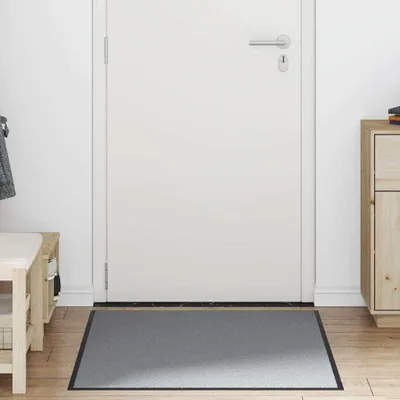 Immagine prodotto di vidaXL Zerbino grigio 90x120 cm