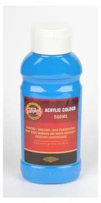Produktbild von Acrylfarbe 500ml Tube - Light Blue / 0400 -
