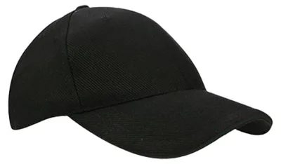 Image de L-Merch - Casquette de baseball structurée LT1089 (taille unique) (noir)