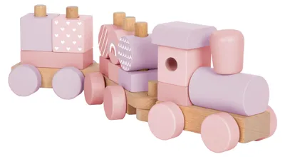 Image de small foot Holzzug rosa 617252 4020972126948