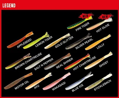 Produktbild von Fox Rage Legend Jig Gummifische 10cm, Farbe:Wakasagi