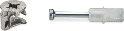 Produktbild von 60 Stück Korpusverbinder JETFIX mit Exzenter (Ø 15 mm) Möbelverbinder Verbindungsbeschläge Möbelbeschläge von SOTECH