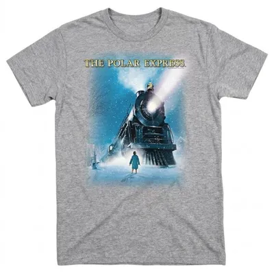 Immagine prodotto di The Polar Express - T-shirt "Big Train" unisex, taglia uomo/donna, modello TV37230 (3XL) (Sport Heide)