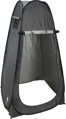 Produktbild von 1.09 Pop Up Umkleidezelt mit Reißverschluss - ca. 190 x 110 cm - Camping Toilette Zelt in grau