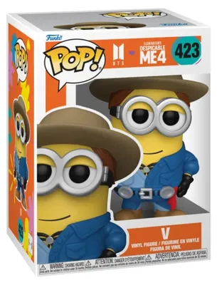 Immagine prodotto di Funko Pop! Minion z Despicable Me 4 V – Winylowa Figurka Oficjalna