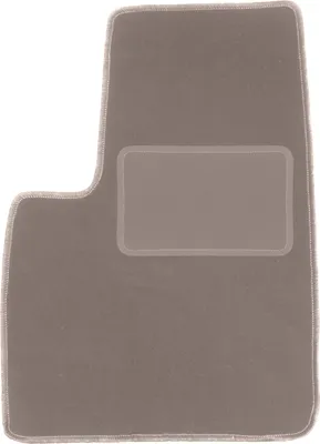 Produktbild von Fahrerfußmatte Velours beige passend für Chrysler Pacifica (2003-2008, SUV) – mit Befestigungen – passgenau