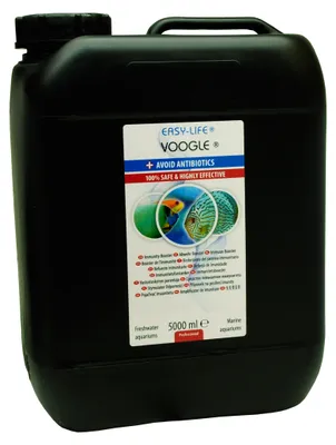Produktbild von Krankheitsprophylaxe Easy Life Voogle 5 l, Fischkrankheiten verhindern ohne Antibiotika, stärkt das Immunsystem, Abwehr
