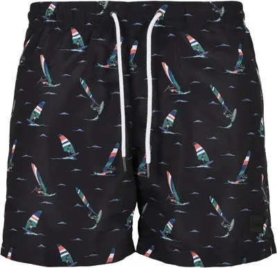 Produktbild von Urban Classics - Badeshorts für Herren TN1513 (S) (Schwarz)