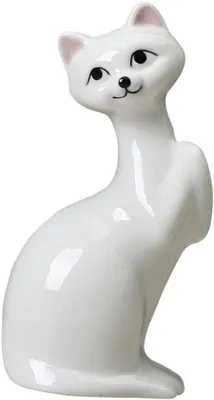 Produktbild von Famanu Keramische Vase - Dekorative Blumenhalterung - Weiß