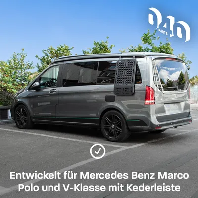 Produktbild von 040 Parts Molle Board für Mercedes V-Klasse Marco Polo Universelle Gerätehalterung tool board und zusätzlicher Stauraum für Camping