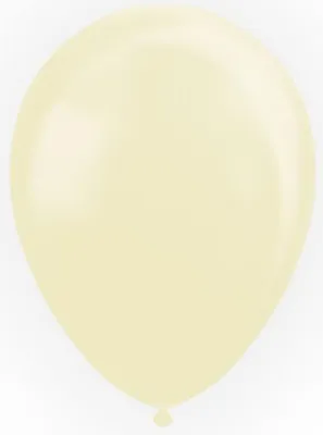 Produktbild von 10 Luftballons in Creme oder Elfenbein mit Perlmutt Glanz 30cm