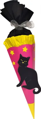 Produktbild von Schultüte Bastelset Schwarze Katze von Prell