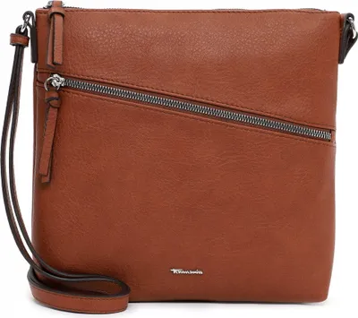 Produktbild von Tamaris Damen Umhängetasche quadratisch diagonaler Reißverschluss Alessia 30814, Farbe:Braun