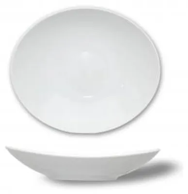 Produktbild von Tiefer Teller, tschechisches Porzellan, Loos, 23 cm, weiß, Thun 1794