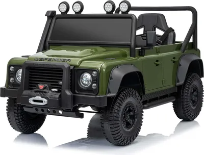 Obrázok produktu pre Detské elektrické autíčko Land Rover Defender 110 SVX - Army green (3-8 rokov)