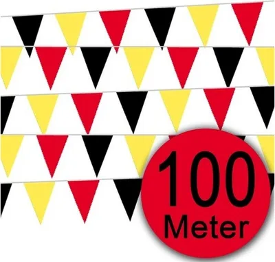 Produktbild von Flaggenlinie 100 Meter - Belgien Fußball-Weltmeisterschaft