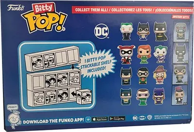 Zdjęcie produktu dla Funko Bitty POP! DC Comics Harley Quinn 2cm 4pak