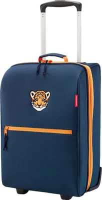 Produktbild von reisenthel trolley XS kids, Reisetrolley, Reisekoffer, Kinderkoffer, Koffer, Polyestergewebe, Tiger Navy, 19 L, IL4077