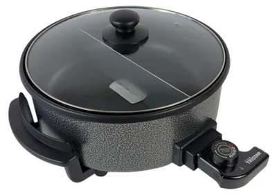 Productafbeelding van Tristar PZ-9135 multifunctionele grillpan XL 1500 watt 5 l zwart + scheidingswand