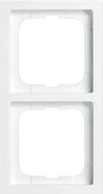 Produktbild von Busch-Jaeger Rahmen, 2-fach, Future Linear, studioweiß, 1 Stk.