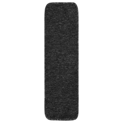 Immagine prodotto di Tappetini per Scale 15 pz 75x20 cm Antracite Antiscivolo