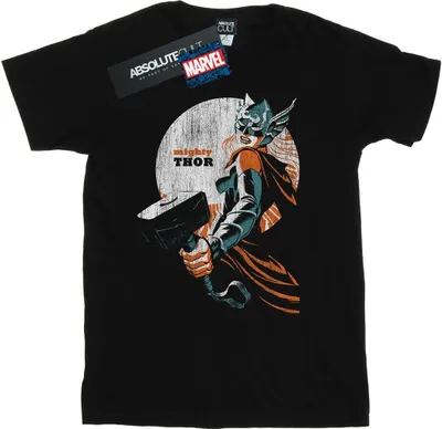 Produktbild von Marvel - "The Mighty Thor Propaganda" T-Shirt für Herren BI43348 (4XL) (Schwarz)
