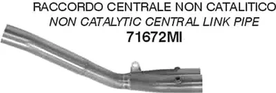Immagine prodotto di Raccordo centrale ARROW non catalitico per Yamaha