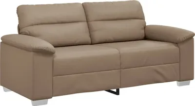 Produktbild von 2-Sitzer-Sofa Cappuccino 180x81x84 cm Kunstleder