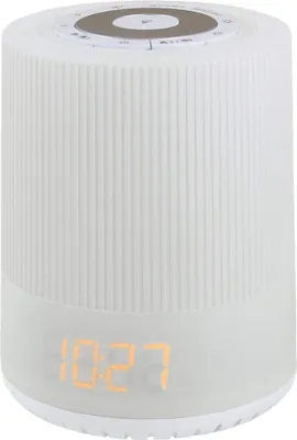 Obrázok produktu pre Soundmaster UR230, Hodiny, Digitálny, FM, LED, Monochromatický, Biela