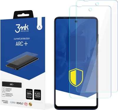 Produktbild von 3mk Display Schutzfolie ARC+ für Motorola Edge 2021  0,17mm Self-Heal (2 Stück)