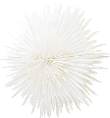 Immagine prodotto di Stella di Natale Sälen con pendente in carta luminosa Ø100cm bianco.