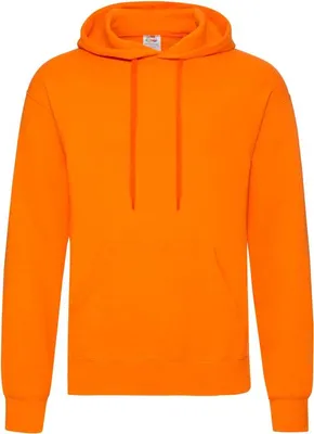 Produktbild von Männer mit Kapuze - FOL HOODED SWEAT - orange - Größe M