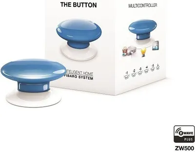 Produktbild von FIBARO - The Button - blau; FIBEFGPB-101-6