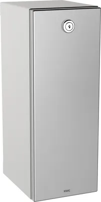 Obrázek produktu pro Dávkovač mýdla KWC AR, RODAN, nerezová ocel, 154x463x143 mm, povrchová montáž