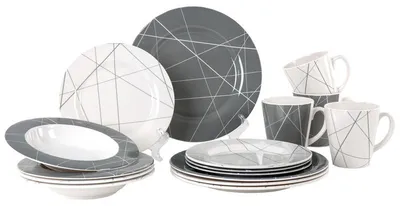 Produktbild von Melamin-Geschirrset Rönne - 16-teilig