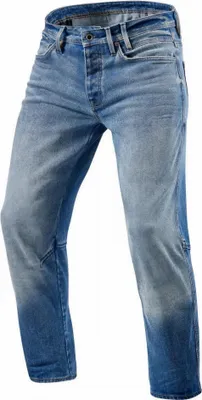 Produktbild von Revit Salt TF Motorradjeans, blue stone waschung, Short 30