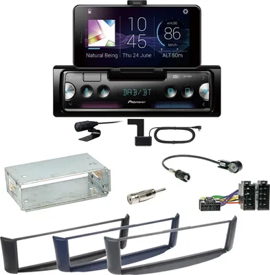 Produktbild von Pioneer SPH-20DAB Digitalradio Bluetooth USB FLAC Einbauset Smart ForTwo 450