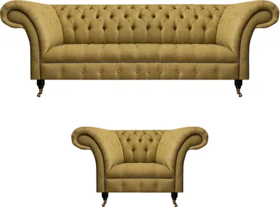 Produktbild von Chesterfield Dreisitzer Sofa Polstermöbel Sessel Polster Sitz Wohnzimmer
