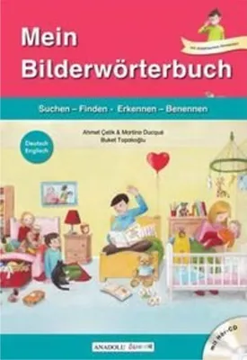 Immagine prodotto di Mein Bilderwörterbuch, Deutsch - Englisch, m. Audio-CD