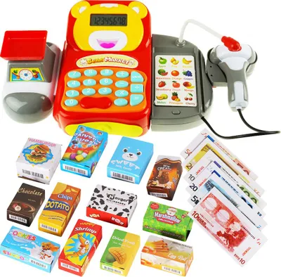 Obrázok produktu pre Pokladňa s príslušenstvom Supermarket Fun Shop