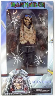 Produktbild von Neca Iron Maiden RetroAces High Eddie - Figur 19 cm