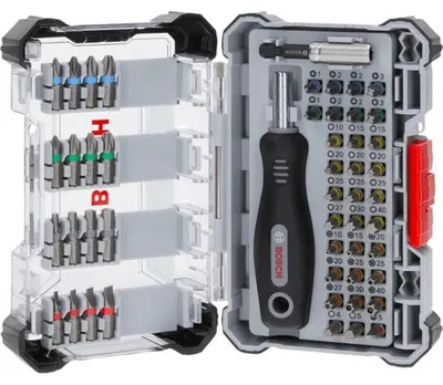 Obrázek produktu pro Sada šroubovákových bitů BOSCH PROFESSIONAL  Extra tvrdé  50 dílů  25 mm